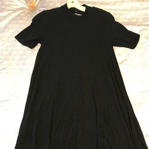 Robbed T-shirt dress